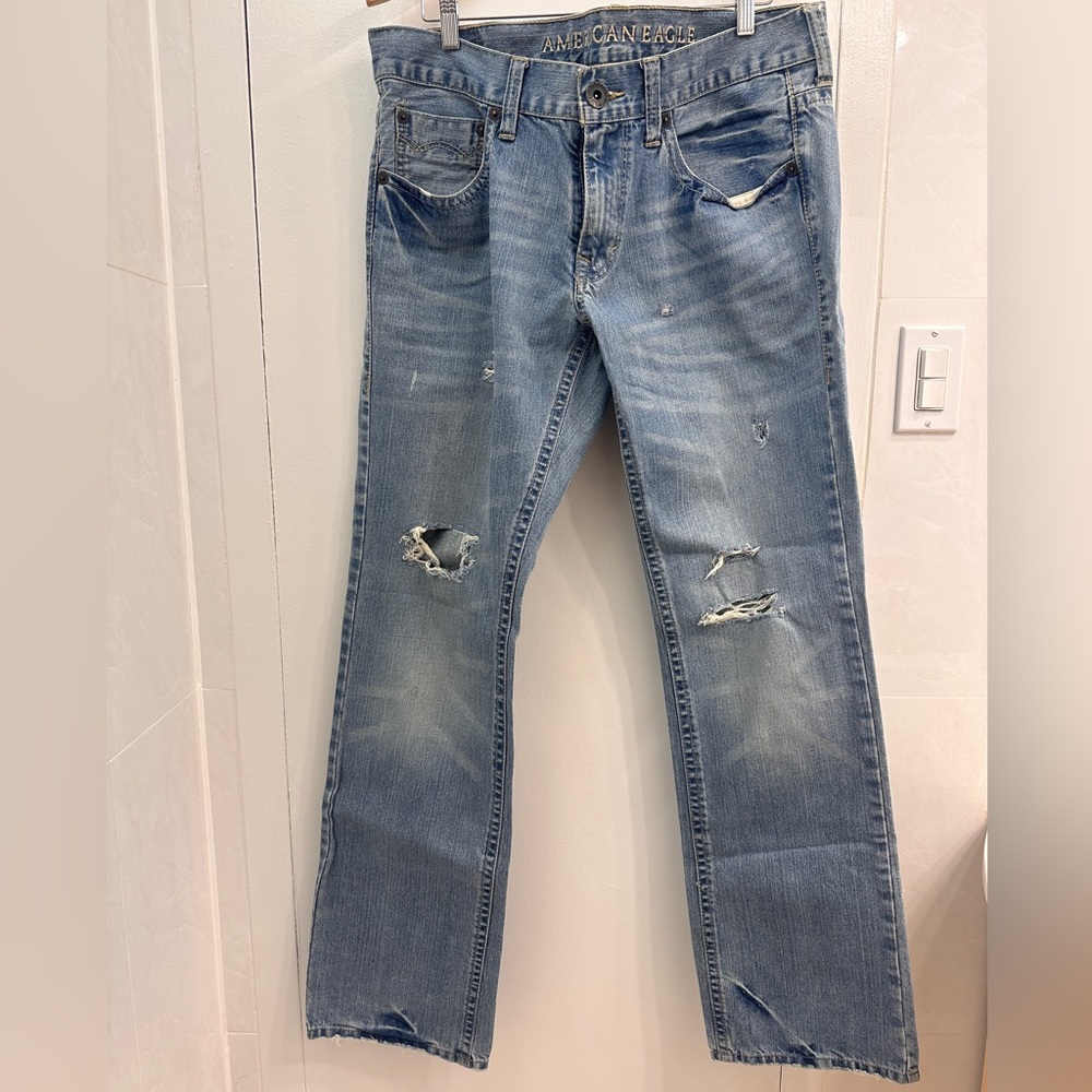 American Eagle Low Rise Bootcut Jeans